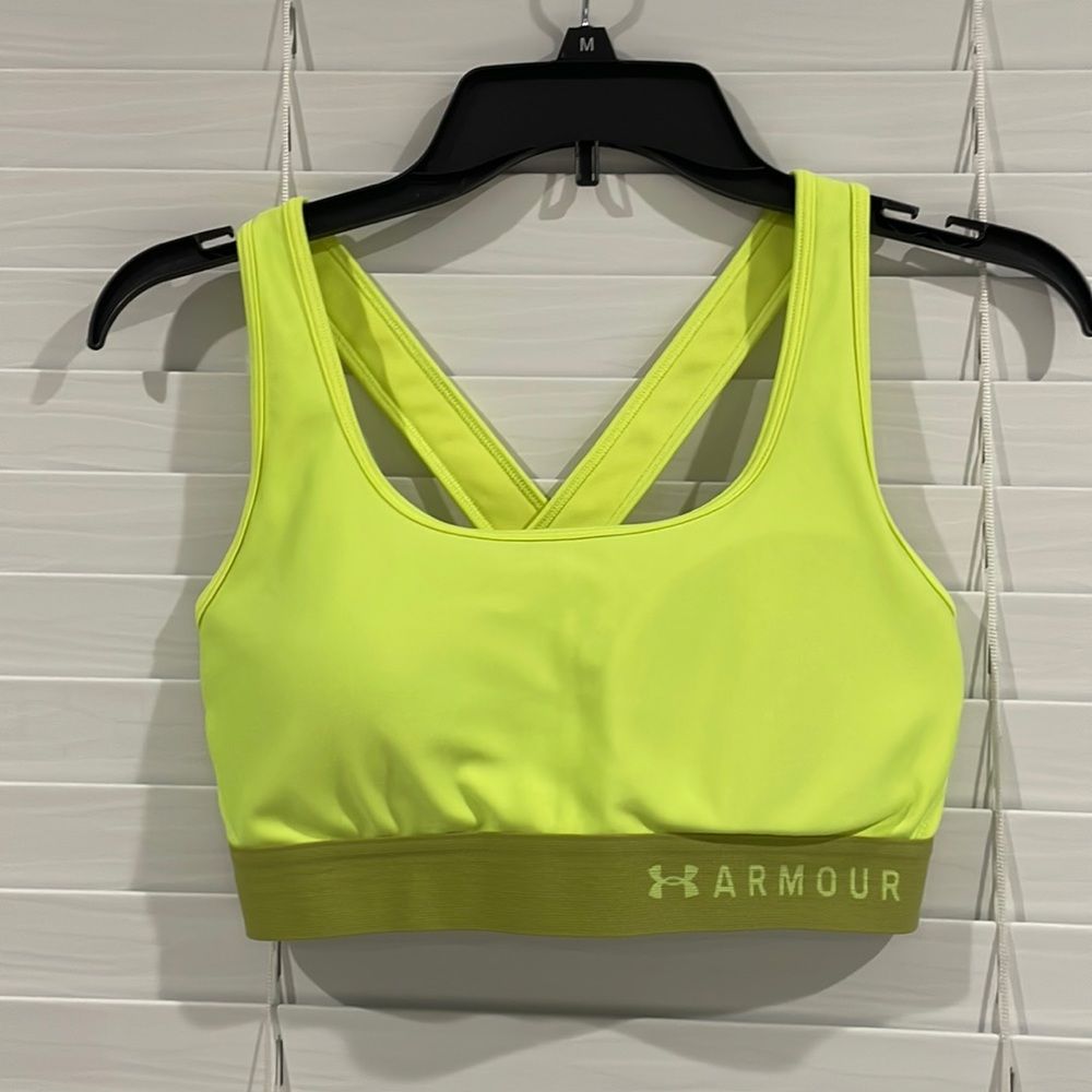 Under Armour compression workout bra